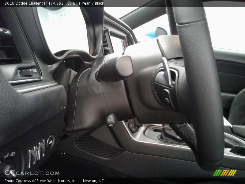 B5 Blue Pearl / Black 2018 Dodge Challenger T/A 392