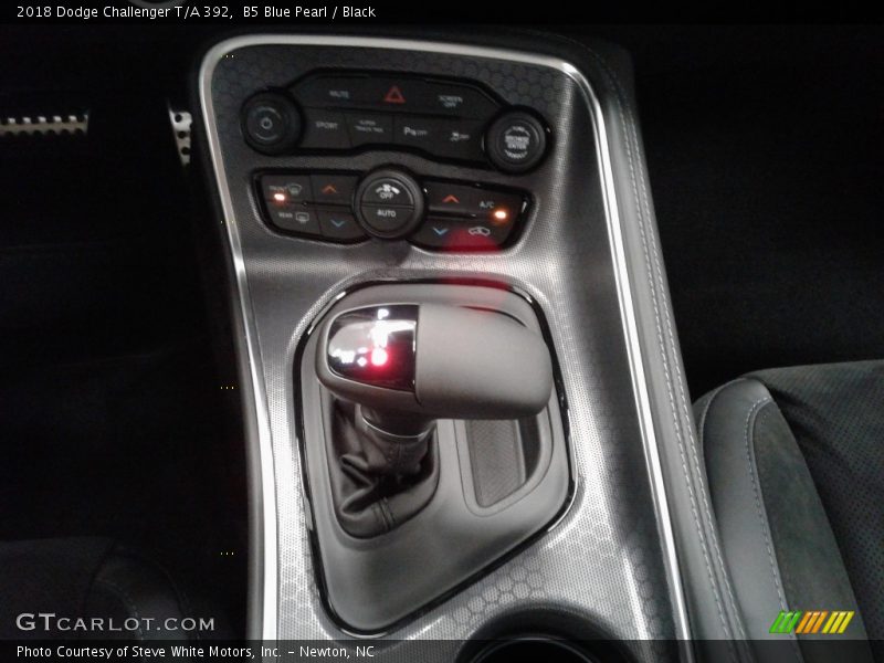 B5 Blue Pearl / Black 2018 Dodge Challenger T/A 392