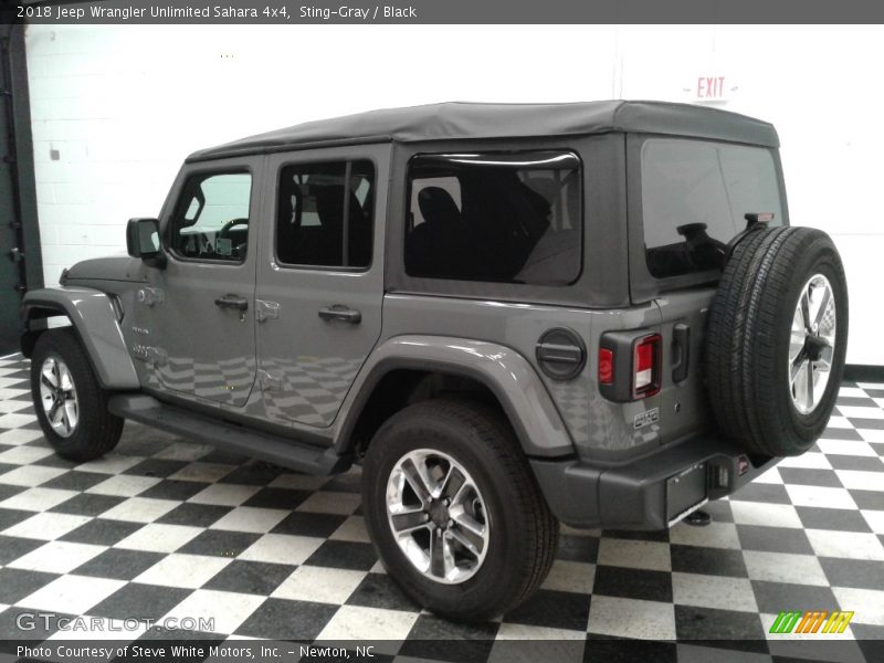  2018 Wrangler Unlimited Sahara 4x4 Sting-Gray