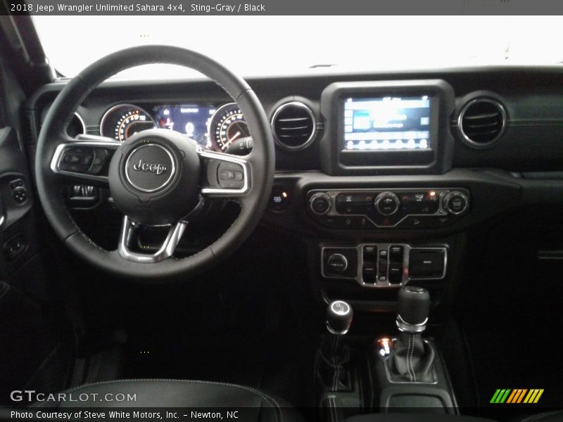 Sting-Gray / Black 2018 Jeep Wrangler Unlimited Sahara 4x4