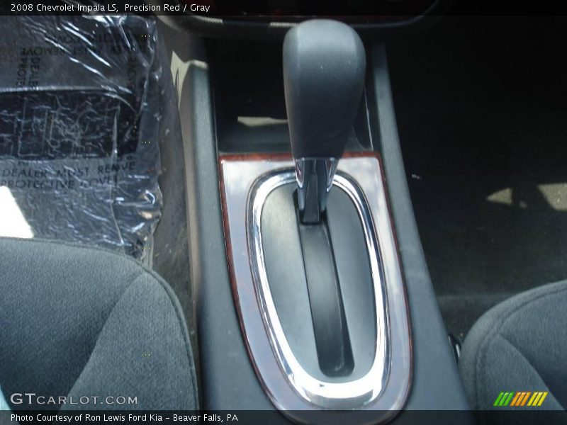 Precision Red / Gray 2008 Chevrolet Impala LS