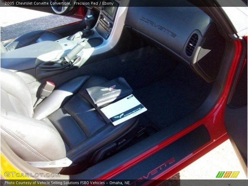 Precision Red / Ebony 2005 Chevrolet Corvette Convertible