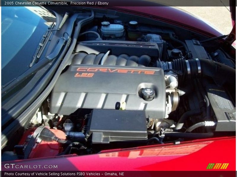 Precision Red / Ebony 2005 Chevrolet Corvette Convertible