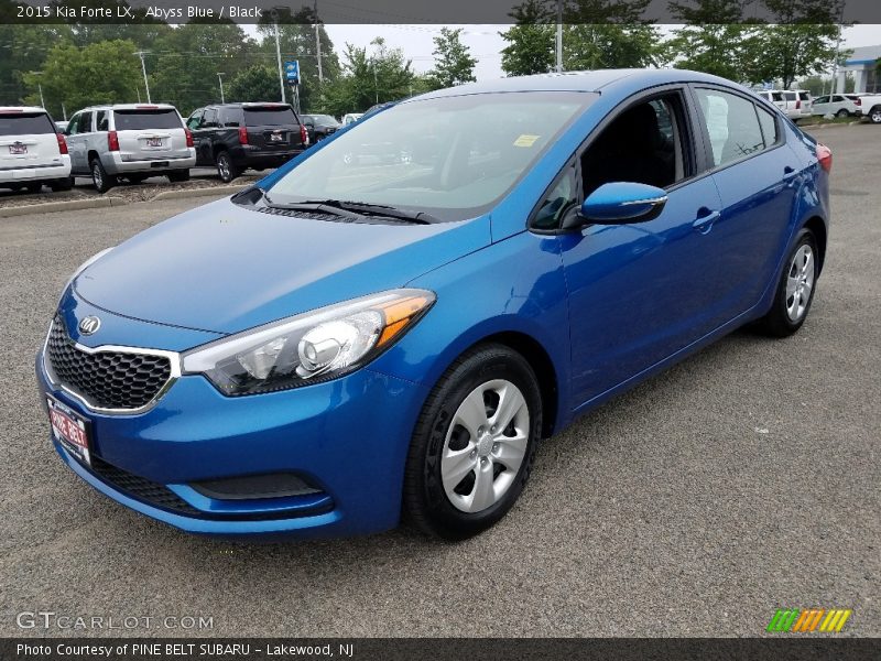 Abyss Blue / Black 2015 Kia Forte LX