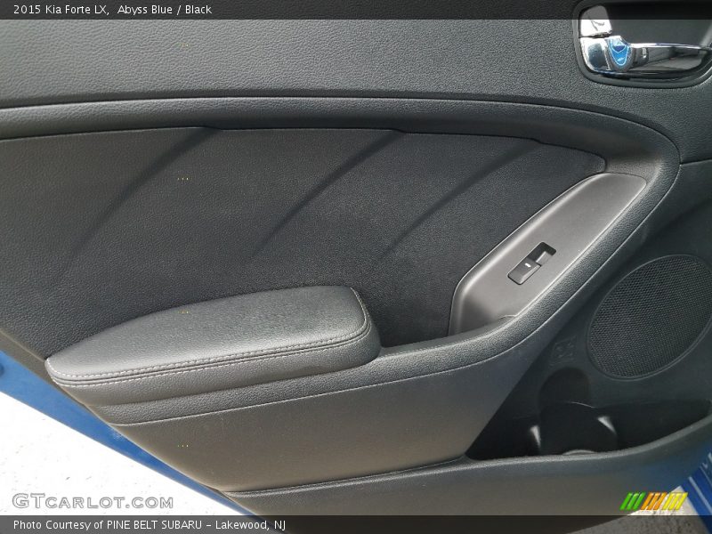 Abyss Blue / Black 2015 Kia Forte LX