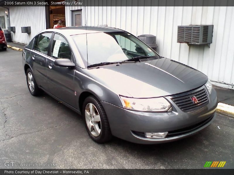 Storm Gray / Gray 2006 Saturn ION 3 Sedan