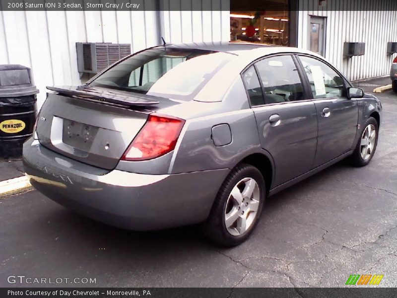Storm Gray / Gray 2006 Saturn ION 3 Sedan
