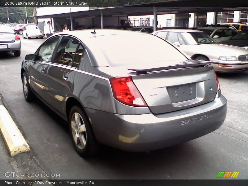 Storm Gray / Gray 2006 Saturn ION 3 Sedan
