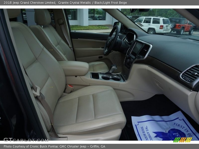 Granite Crystal Metallic / Black/Light Frost Beige 2018 Jeep Grand Cherokee Limited