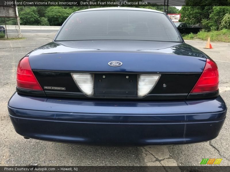 Dark Blue Pearl Metallic / Charcoal Black 2006 Ford Crown Victoria Police Interceptor