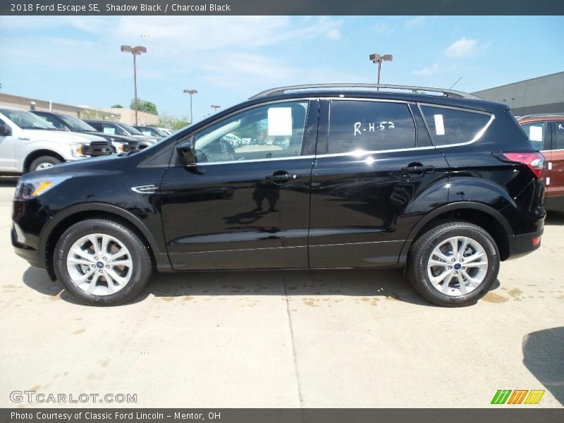 Shadow Black / Charcoal Black 2018 Ford Escape SE