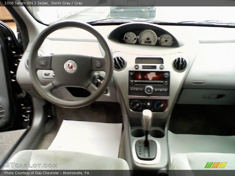 Storm Gray / Gray 2006 Saturn ION 3 Sedan