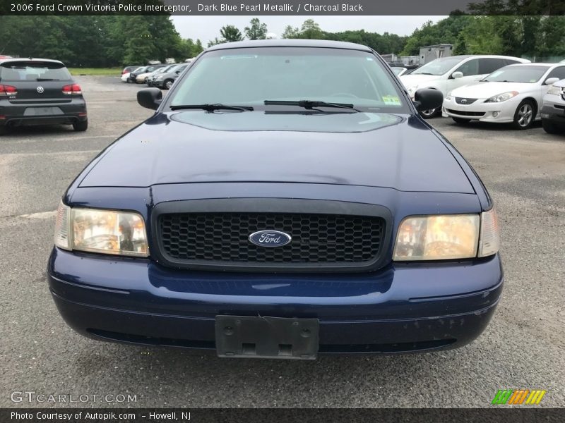 Dark Blue Pearl Metallic / Charcoal Black 2006 Ford Crown Victoria Police Interceptor