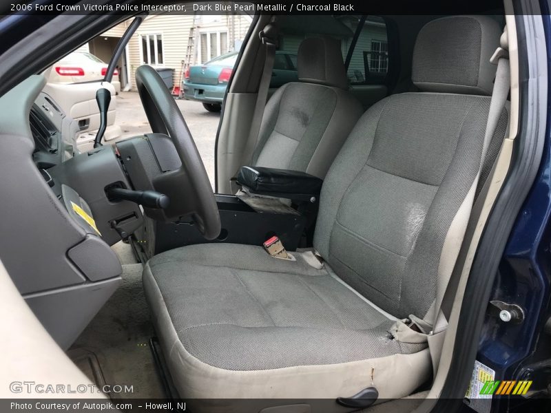 Dark Blue Pearl Metallic / Charcoal Black 2006 Ford Crown Victoria Police Interceptor