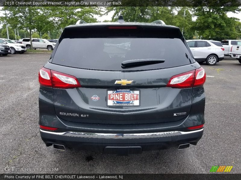 Nightfall Gray Metallic / Jet Black 2018 Chevrolet Equinox Premier