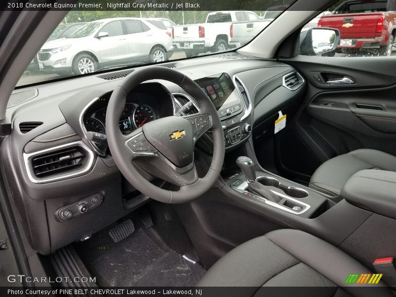 Nightfall Gray Metallic / Jet Black 2018 Chevrolet Equinox Premier