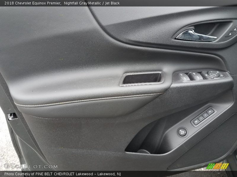 Nightfall Gray Metallic / Jet Black 2018 Chevrolet Equinox Premier