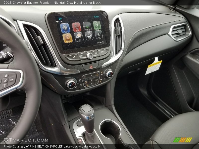Nightfall Gray Metallic / Jet Black 2018 Chevrolet Equinox Premier