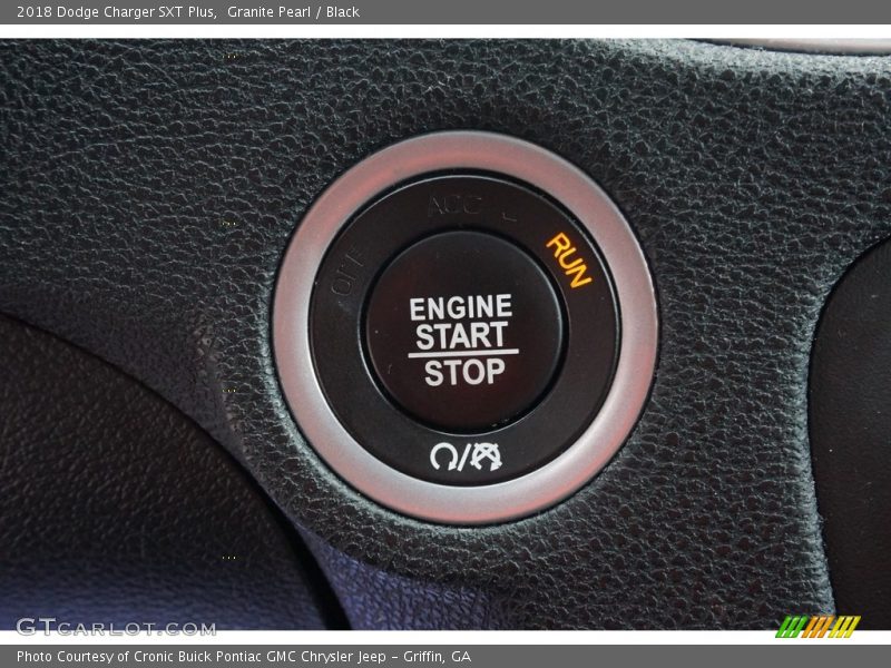 Granite Pearl / Black 2018 Dodge Charger SXT Plus