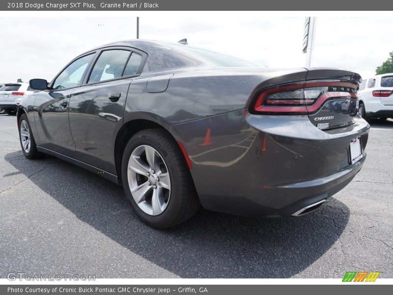 Granite Pearl / Black 2018 Dodge Charger SXT Plus