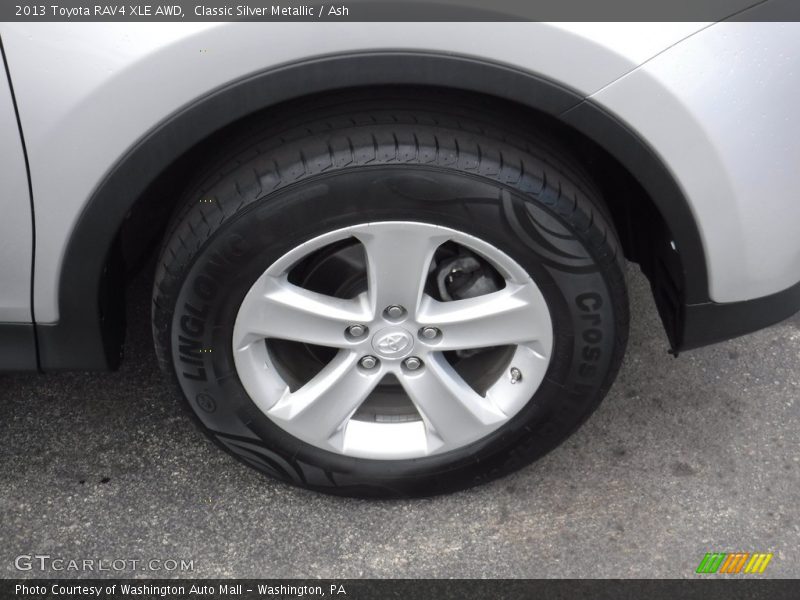 Classic Silver Metallic / Ash 2013 Toyota RAV4 XLE AWD