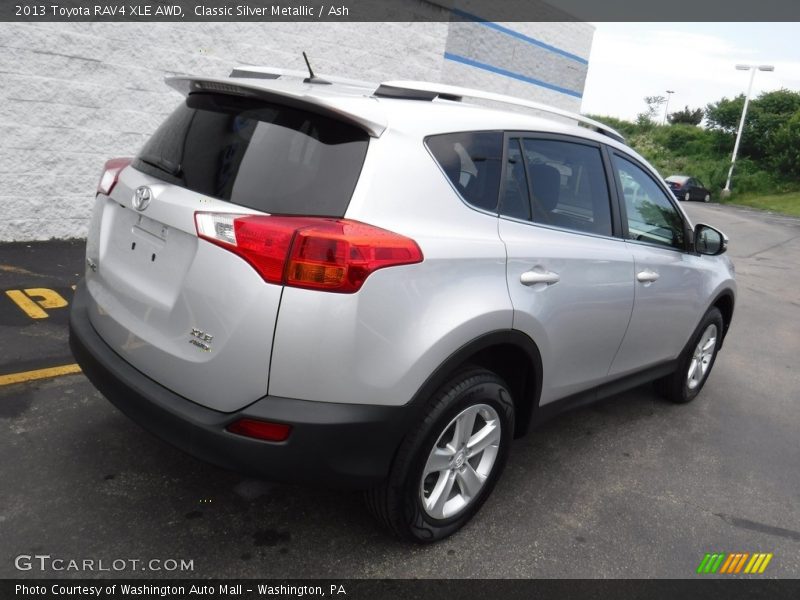 Classic Silver Metallic / Ash 2013 Toyota RAV4 XLE AWD