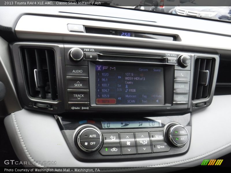 Classic Silver Metallic / Ash 2013 Toyota RAV4 XLE AWD