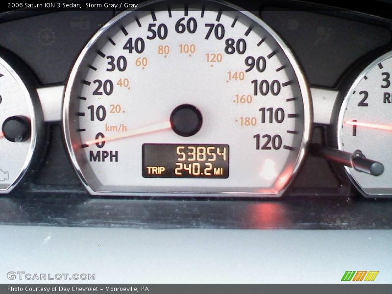 Storm Gray / Gray 2006 Saturn ION 3 Sedan