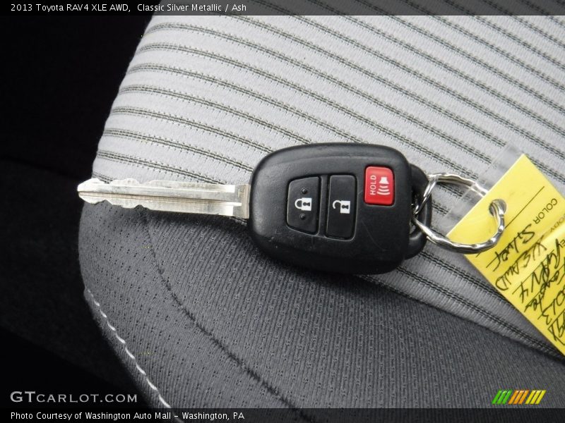 Classic Silver Metallic / Ash 2013 Toyota RAV4 XLE AWD