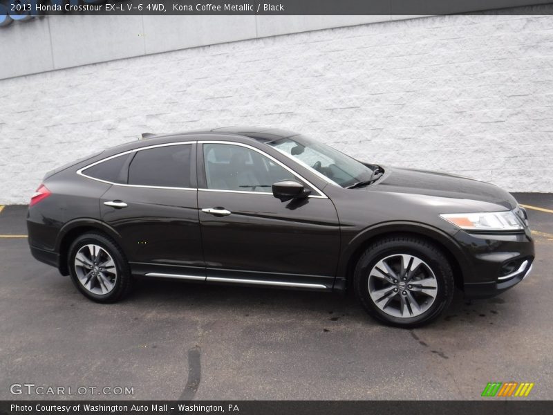 Kona Coffee Metallic / Black 2013 Honda Crosstour EX-L V-6 4WD