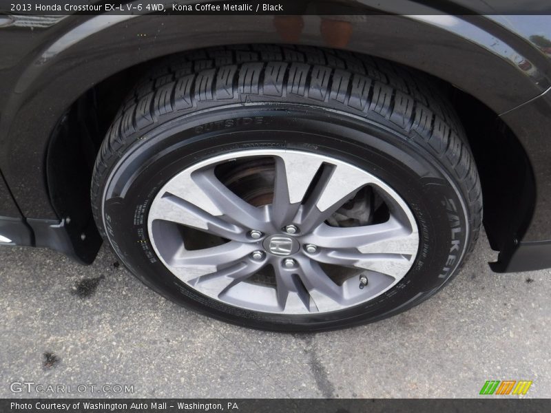 Kona Coffee Metallic / Black 2013 Honda Crosstour EX-L V-6 4WD