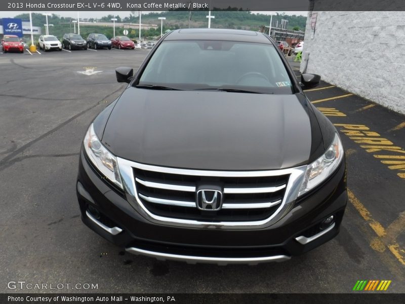 Kona Coffee Metallic / Black 2013 Honda Crosstour EX-L V-6 4WD