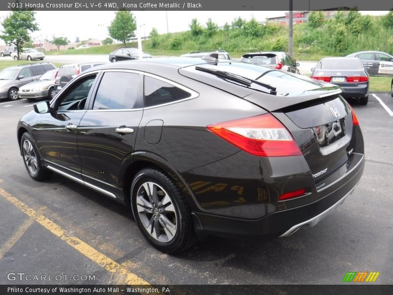 Kona Coffee Metallic / Black 2013 Honda Crosstour EX-L V-6 4WD