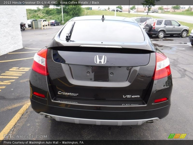 Kona Coffee Metallic / Black 2013 Honda Crosstour EX-L V-6 4WD