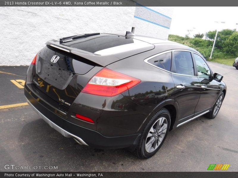 Kona Coffee Metallic / Black 2013 Honda Crosstour EX-L V-6 4WD