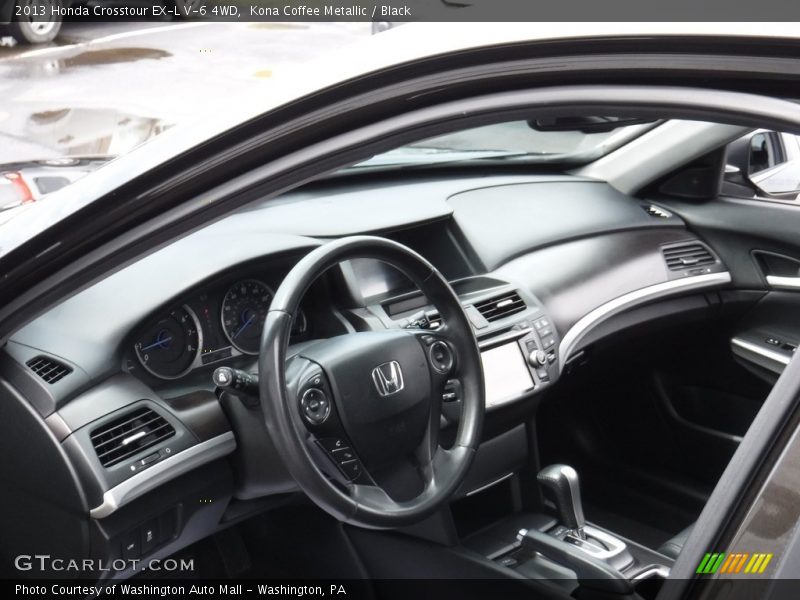 Kona Coffee Metallic / Black 2013 Honda Crosstour EX-L V-6 4WD