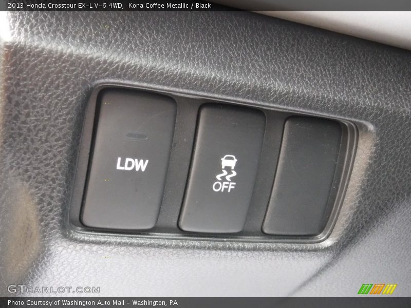 Kona Coffee Metallic / Black 2013 Honda Crosstour EX-L V-6 4WD