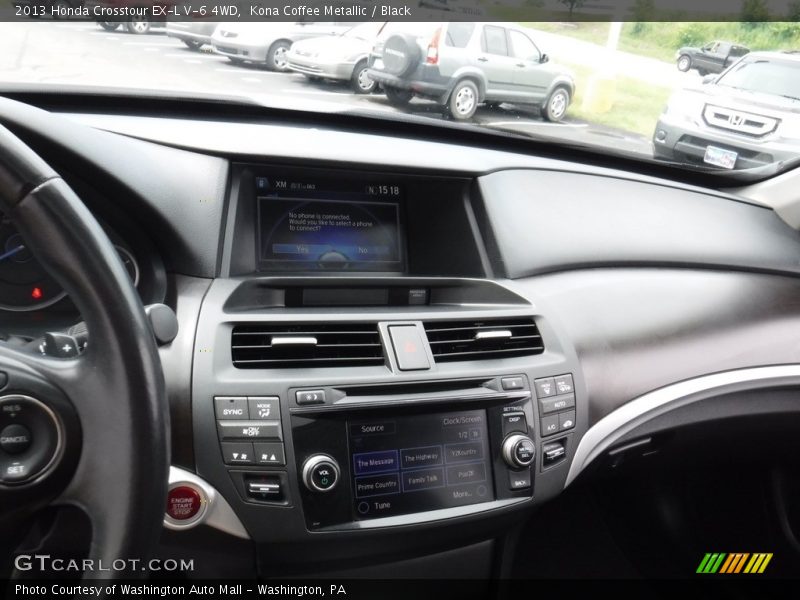 Kona Coffee Metallic / Black 2013 Honda Crosstour EX-L V-6 4WD