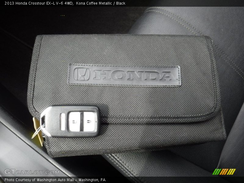 Kona Coffee Metallic / Black 2013 Honda Crosstour EX-L V-6 4WD