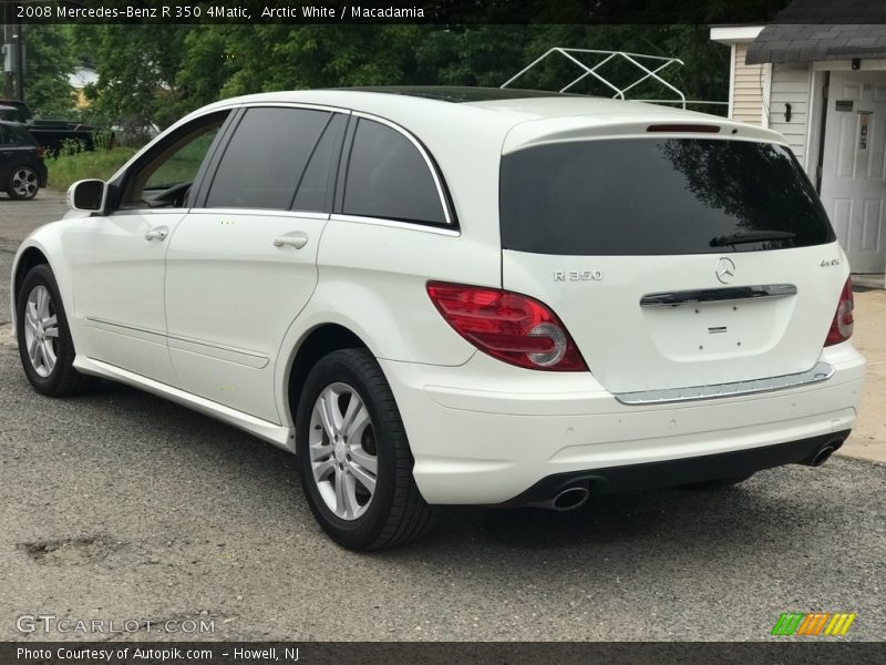 Arctic White / Macadamia 2008 Mercedes-Benz R 350 4Matic
