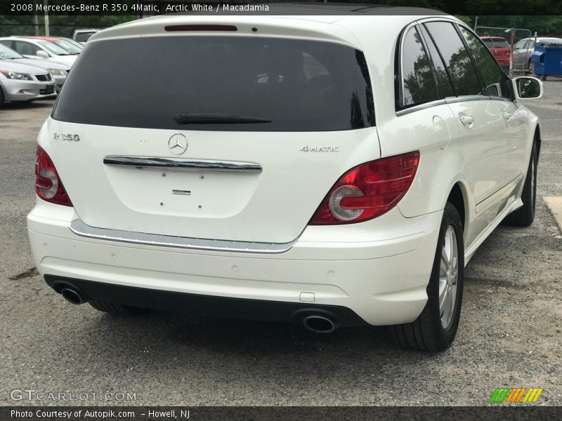 Arctic White / Macadamia 2008 Mercedes-Benz R 350 4Matic