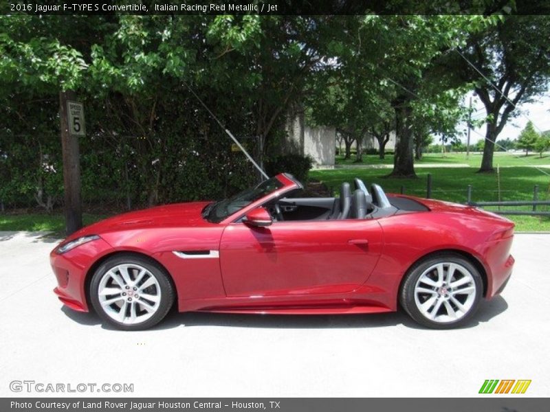 Italian Racing Red Metallic / Jet 2016 Jaguar F-TYPE S Convertible
