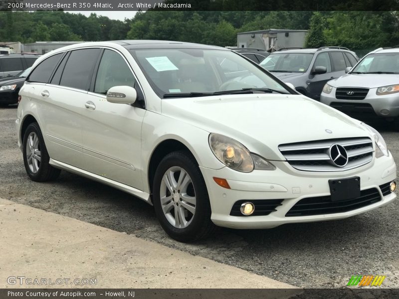 Arctic White / Macadamia 2008 Mercedes-Benz R 350 4Matic