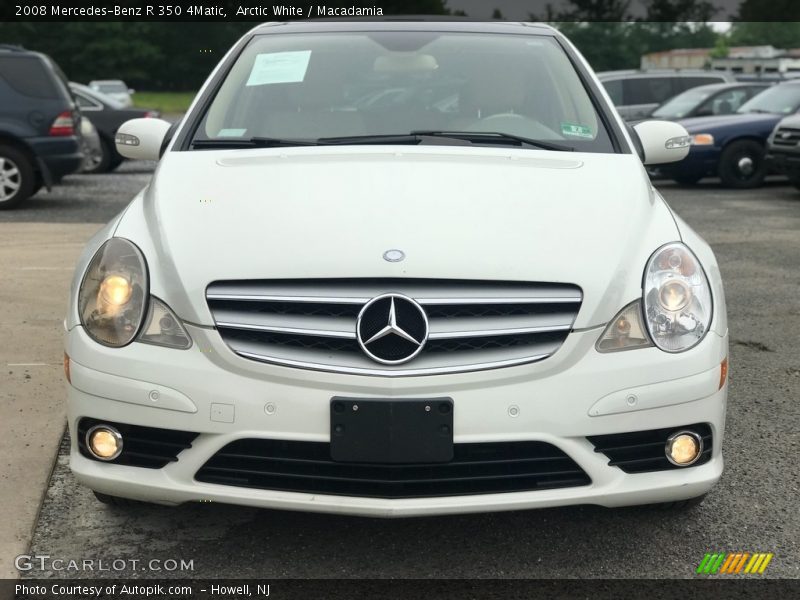 Arctic White / Macadamia 2008 Mercedes-Benz R 350 4Matic