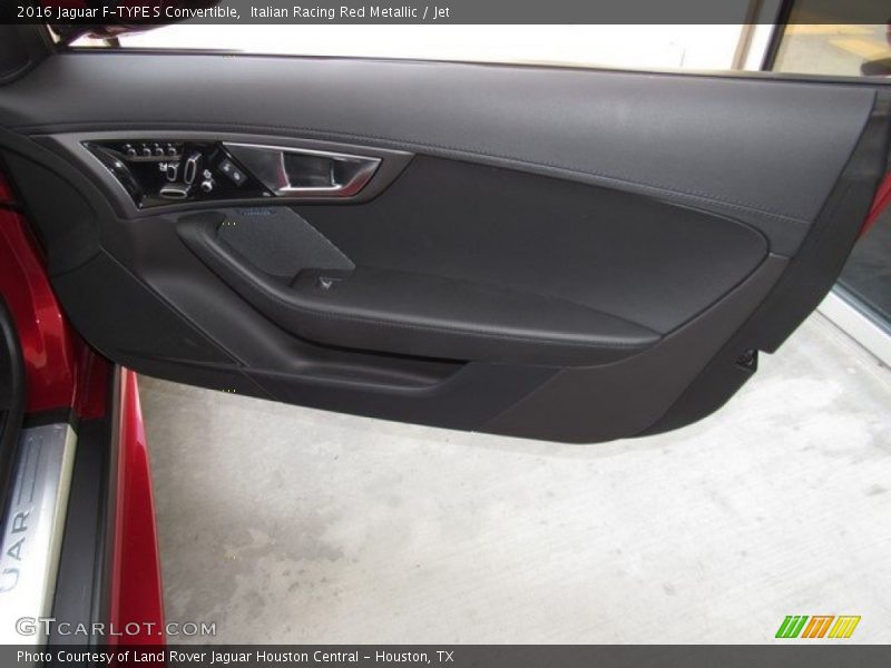 Italian Racing Red Metallic / Jet 2016 Jaguar F-TYPE S Convertible