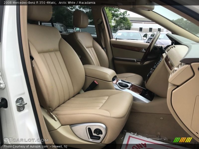 Arctic White / Macadamia 2008 Mercedes-Benz R 350 4Matic