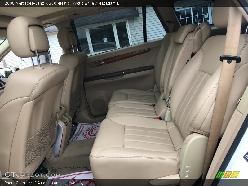 Arctic White / Macadamia 2008 Mercedes-Benz R 350 4Matic
