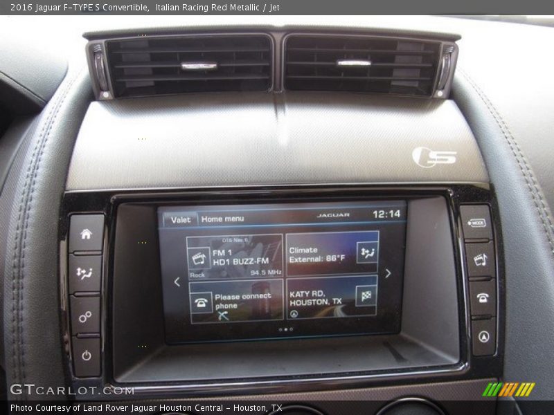 Italian Racing Red Metallic / Jet 2016 Jaguar F-TYPE S Convertible