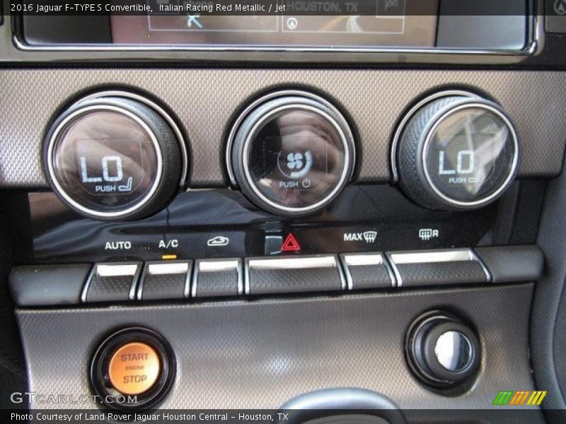 Italian Racing Red Metallic / Jet 2016 Jaguar F-TYPE S Convertible