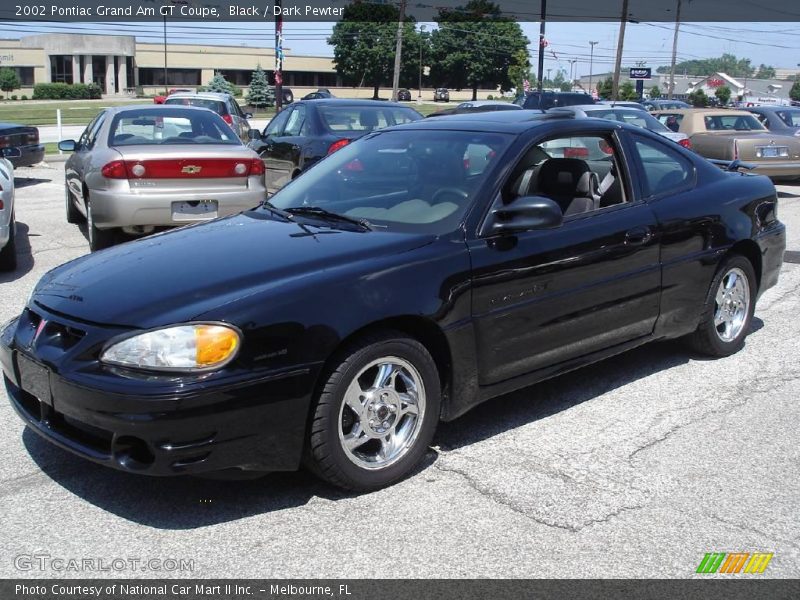 Black / Dark Pewter 2002 Pontiac Grand Am GT Coupe